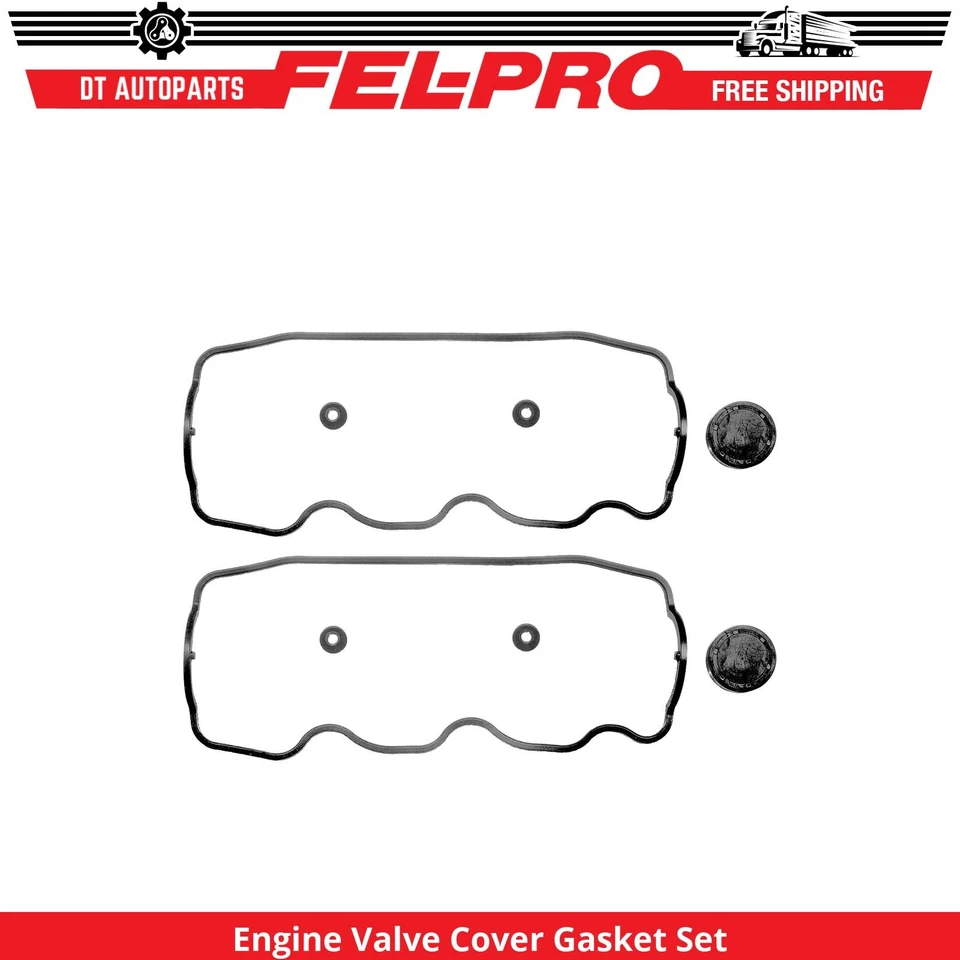 Juego de juntas de cubierta de válvula de motor V6 Fel-Pro 1989 para Dodge Dynasty 1988-1993 3,0 L Foto 1 de 1