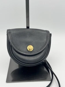 Vintage Coach Black Mini Belt/Crossbody Bag Model9826 Year1995 - Picture 1 of 18