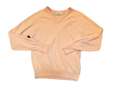 Suéter Christian Dior Vintage Para Hombre Rosa Claro Talla Mediana, Hecho en EE. UU. Foto 1 de 4