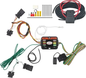 Custom For Tesla Model 3 & Y 4-Way Trailer T-Connector Tow Wiring Harness - Bild 1 von 8