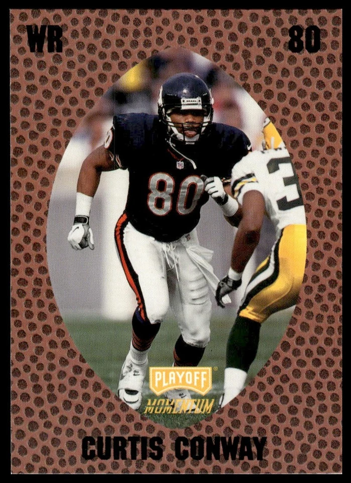 1998 Playoff Momentum Retail #44 Curtis Conway Chicago Bears NM+ - Image 1 of 2