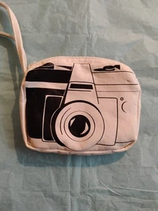H&M Divided Clutch Purse Camera Graphic - Picture 1 of 5