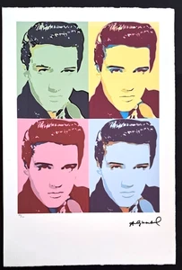 Andy Warhol - 57x38 - Limitierte Auflage Nr. 46/100 - Picture 1 of 7