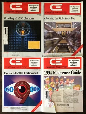 1994 Compliance Engineering Magazine - (Mar/Apr, Sep/Oct, Nov/Dec) Lot of 4 - Image 1 of 2