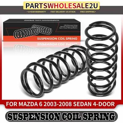 2x Rear Left & Right Coil Springs for Mazda 6 2003 2004-2008 Sedan GK2A28011B - Image 1 of 4