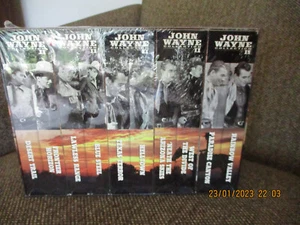 SEALED John Wayne Collection II VHS Set Collector's Edition 10 Video Pack - Picture 1 of 3