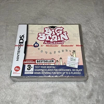 Big Brain Academy Nintendo DS Game NEW & SEALED - Image 1 of 4