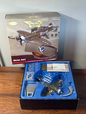 CORGI 1:72 The Aviation Archive P-47D Thunderbolt “Miss Plainfield” NIB - Image 1 of 4