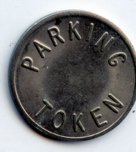 Parking Token: Parking Token Blank - Picture 1 of 2