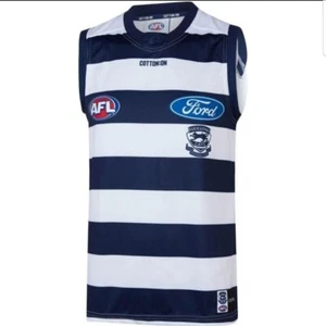 Geelong Cats AFL Men's Footy On Field Replica Jersey / Jumper - Picture 1 of 1
