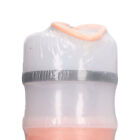 (Pink)Formula Container Spill Proof Milk Powder Dispenser 3 Layers