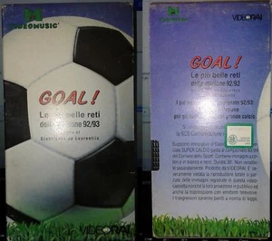 VHS GOAL ! LE PIU' BELLE RETI DELLA STAGIONE 92/93 campionato SERIE A Milan - Afbeelding 1 van 1