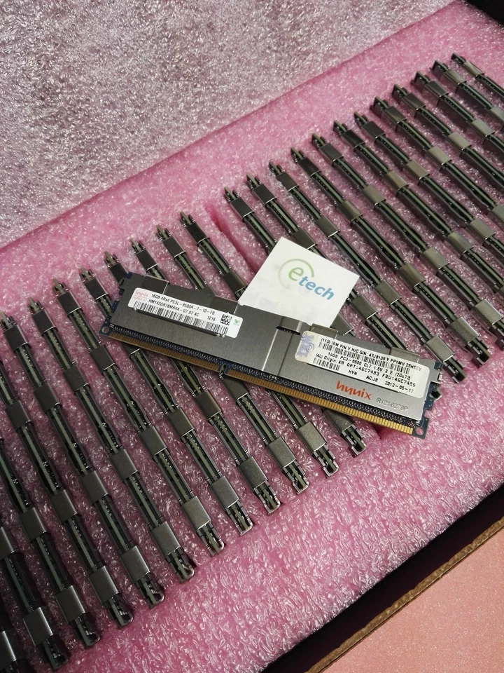 46C7483 46C7489– IBM 16GB 4Rx4 PC3-8500 ECC DDR3 1066MHz RDIMM, x3690 x3850 x5.. - Image 1 of 1