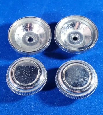 1967 1968 Chevrolet Camaro Chevelle Nova Impala Radio Knobs Set of 4 Pc's - Image 1 of 4