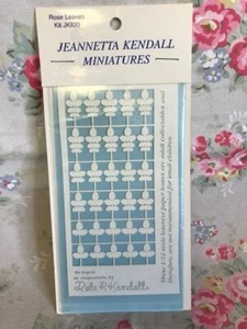 Pkt Jeannetta Kendal Miniatur lasergeschnittenes Papier Blätter Rose Blätter Neu - Bild 1 von 2