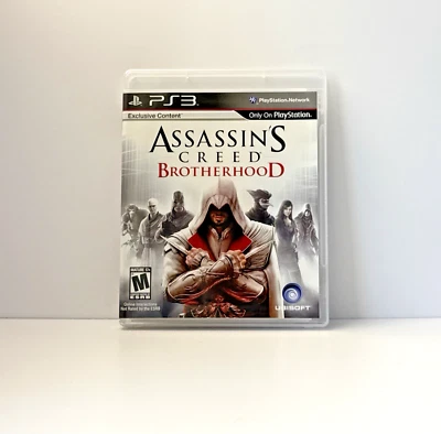 Assassin's Creed: Brotherhood PlayStation 3 PS3 Mint Disc CIB Refurbished Tested - Image 1 of 4