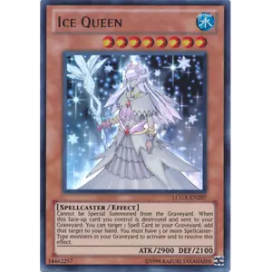 x3 Ice Queen - LCGX-EN207 - Ultra Raro - Edición Ilimitada - Imagen 1 de 1