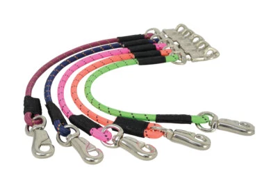 Cravatta rimorchio Hy Equestrian cravatta bungee elastica con panico clip a sgancio rapido