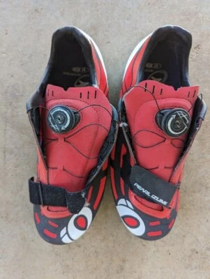 Pearl Izumi Proleader II Zapatillas Ciclismo Talla 38 Rojo Foto 1 de 4