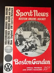 3/21/65 Boston Bruins Program v Montreal-V.Nice! - Picture 1 of 3