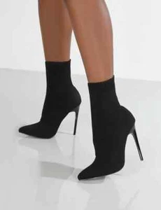 Mujeres Botas Cortas Tacones Altos Zapatos Para Mujer Otoño Invierno Botas Mujer - Imagen 1 de 26