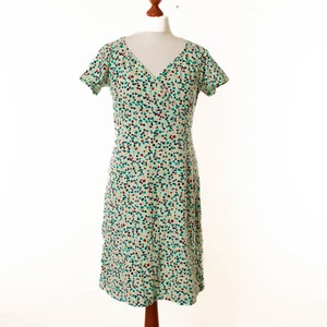 Ladies KING LOUIE Green Short Sleeve Dress Size M 11841 - Picture 1 of 7