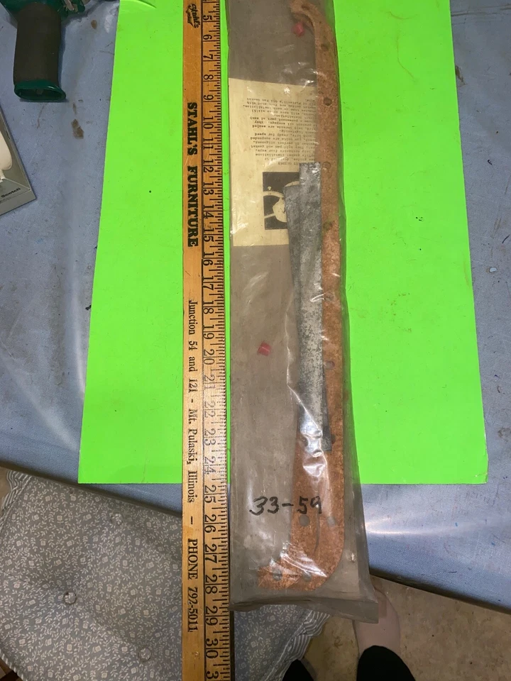 Juego de juntas de cárter de aceite Dodge, Plymouth 6 cil., 1933 a 59.   Artículo: 25831 Foto 1 de 1