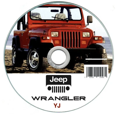 Jeep Wrangler YJ 1988-1995 Manual De Taller En Cd - Imagen 1 de 4