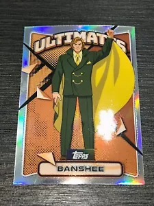 2025 Topps Finest Marvel X-Men '97 RARE HOLO Silver Refractor #7 Banshee - Picture 1 of 1