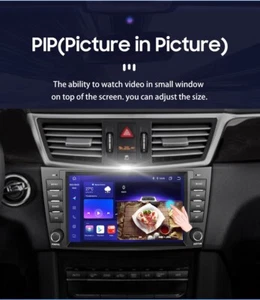 8" 4+32GB Car GPS Stereo CarPlay Radio RDS for Mercedes Benz W211 W219 E-Class - Picture 1 of 20