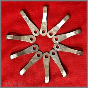 NAS1435-E3 SP1-3 3/32" Steel Wire Rope Terminal Strap Eye End Lot of 10 - Picture 1 of 5