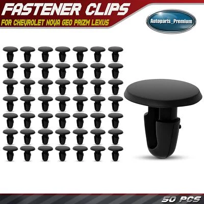 50x 7,5 mm Nylon Capucha Sello Empuje Tipo Moldura Retenedor Clips Tipo Empuje para Toyota Foto 1 de 4