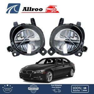 Pair Left Right LED Clear Lens Fog Light For BMW 3 Series328d 330e 2012-2018 - Picture 1 of 10