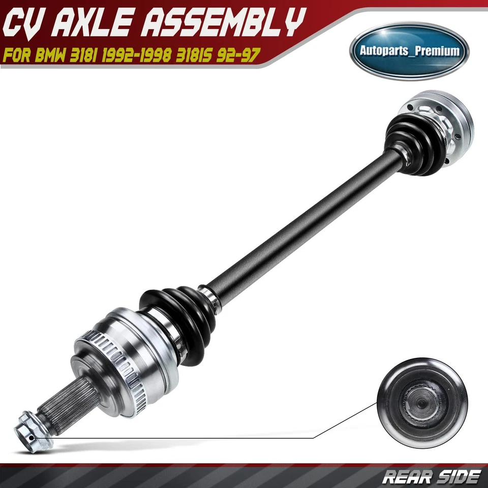 Conjunto de eje CV trasero izquierdo o derecho para BMW 318i 1992-1998 318is 1992 1993-1997 Foto 1 de 4