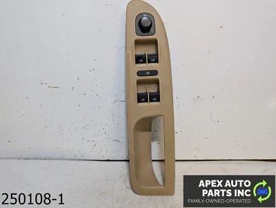 OEM 2006-2010 Volkswagen Passat 3,6 л ЛЕВЫЙ ГЛАВНЫЙ ПЕРЕКЛЮЧАТЕЛЬ СТЕКЛОПОДЪЕМНИКОВ ОБОДОК - Изображение 1 из 4