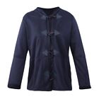 Winter Coats for Women Plus Size Faux Wool Long Sleeve -Breasted Loose  Coats wi