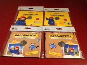 Paddington Bear set of four stories with four official 50p coins. - Picture 1 of 10