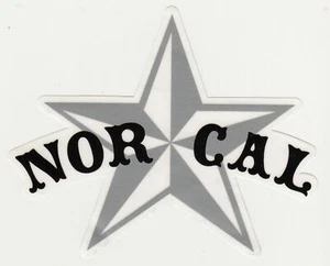 NorCal Nautical Star Aufkleber 5,25" Decal - Nor Cal - Bild 1 von 1