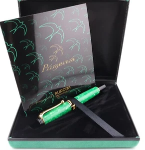 Aurora Primavera Edición Limitada Verde Rollerball 512 (No. 2560) - Imagen 1 de 21