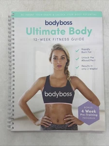 Body Boss Ultimate Body 12 Week Fitness Guide BodyBoss Spiral PB EXCELLENT - Imagen 1 de 16
