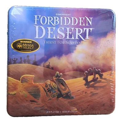 Gamewright Forbidden Desert Thirst For Survival Board Game Sealed Age 10+ - Image 1 of 4
