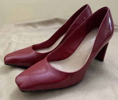 Zapatos de tacón Alfani Step n Flex charol rojo Tarah 6 M NUEVO Foto 1 de 4