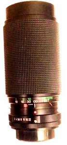 Vivitar MC 35-200mm F/3.0-4.5 Macro Zoom Lens for Canon A-1, AE-1, AT-1 Camera - Picture 1 of 3