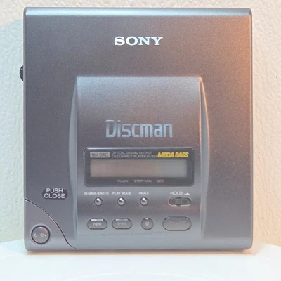 SONY DISCMAN D-303. Working, but As Is. Please Read - Image 1 of 4