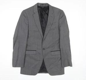 Topman Men's Grey Blazer, Size 34, Single-Breasted - Picture 1 of 12