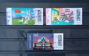 BRD Neuheiten vom 02.10.2025 Michel Nr. 3928 - 3929 - 3930 mit Rundstempel - Bild 1 von 1