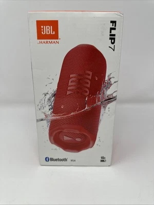 Altavoz portátil inalámbrico Bluetooth JBL Flip 7 impermeable y a prueba de polvo - rojo Foto 1 de 4
