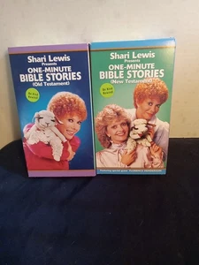 2 ~ Shari Lewis ~ One Minute Bible Stories (VHS 1994) Florence Henderson ~ Lambchop - Bild 1 von 5