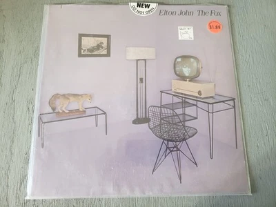 ELTON JOHN The Fox GEFFEN 1981 Pop Rock LP sealed VINYL Record NEW Foto 1 de 2