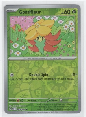 #10 2024 Stellar Crown * Gossifleur Reverse Holo - Image 1 of 2